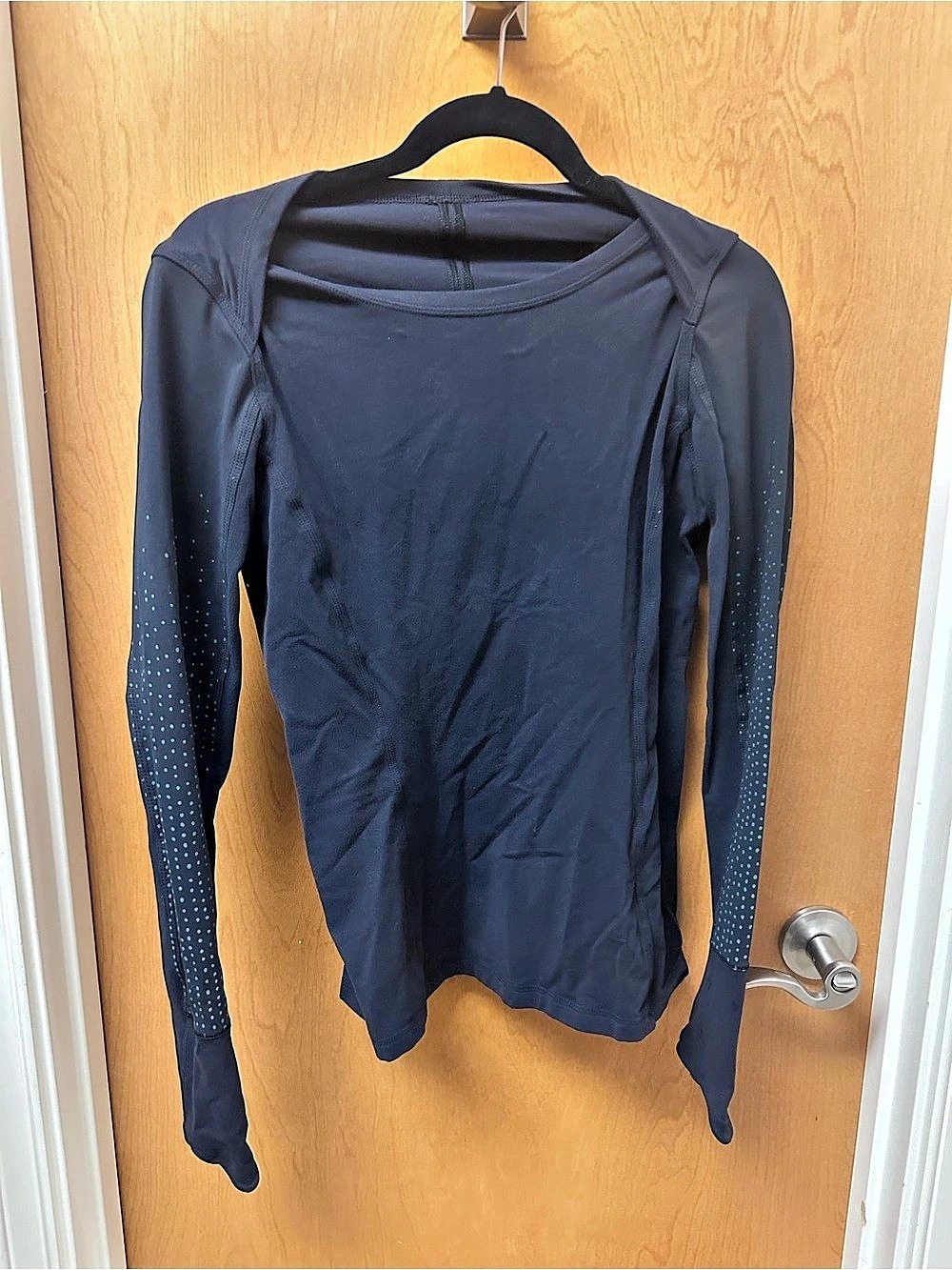 lululemon Run: Reflect Long Sleeve Athletic Top in Black